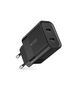 Wall Charger PD 20W 2x USB-C Tech-Protect C20W black 9319456607284