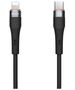 Cable PD 27W USB-C - Lightning Nillkin Flowspeed Silicon black 6902048265097