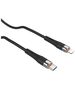 Cable PD 27W USB-C - Lightning Nillkin Flowspeed Silicon black 6902048265097