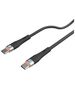 Cable PD 60W USB-C - USB-C Nillkin Flowspeed Silicon black 6902048265066