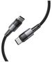 Cable PD 60W 3A 0,5m USB-C - USB-C Tech-Protect UltraBoost grey 9319456607505