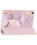 Case SAMSUNG GALAXY TAB A9+ 11.0 Tech-Protect SmartCase Marble pink 9319456607833