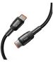 Cable USB Type - USB Type C PD100W / 5A 1m Tech-Protect UltraBoost EVO black 5906203690602