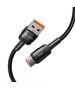 Cable USB - USB Type C 100W / 5A 2m Tech-Protect UltraBoost EVO black 5906203690725