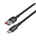 Cable USB - USB Type C 100W / 5A 2m Tech-Protect UltraBoost EVO black 5906203690725
