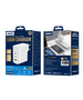 Wall Charger GaN 100W 1x QC3.0 USB + 2x PD USB-C Jellico C118 white 6974929204112