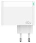 Wall Charger GaN 100W 1x QC3.0 USB + 2x PD USB-C Jellico C118 white 6974929204112