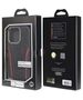 Original Case IPHONE 14 PRO Audi Genuine Leather MagSafe (AU-TPUPCMIP14P-R8/D3-RD) black & red 6955250226813