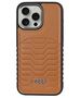 Original Case IPHONE 14 PRO Audi Synthetic Leather MagSafe (AU-TPUPCMIP14P-GT/D3-BN) brown 6955250226974