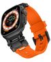 Strap for APPLE WATCH 4 / 5 / 6 / 7 / 8 / 9 / SE / ULTRA 1/2 (44 / 45 / 49 MM) Tech-Protect Delta Pro orange-black 5906302307838