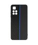 Tel Protect CARBON Case for Xiaomi Redmi Note 11 5G/Note 11S 5G/Poco M4 Pro 5G Black with blue stripe 5900217913412