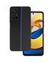 Tel Protect CARBON Case for Xiaomi Redmi Note 11 5G/Note 11S 5G/Poco M4 Pro 5G Black with blue stripe 5900217913412