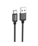 Borofone Cable BX87 Sharp - USB to Type C - 3A 1 metre black 6974443389043