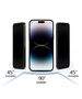 Tempered Glass Privacy Glass for IPHONE 11 PRO MAX BLACK 5900217979715