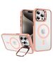 Tel Protect Kickstand Magsafe Case for Iphone 15 Pro light pink 5900217142140