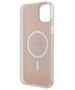 Guess case for iPhone 15 6.1&quot; GUHMP15SHITSP pink hardcase IML Iridescent MagSafe 3666339155063