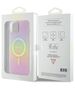 Guess case for iPhone 15 6.1&quot; GUHMP15SHITSP pink hardcase IML Iridescent MagSafe 3666339155063