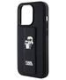 Karl Lagerfeld case for iPhone 13 Pro Max 6,7&quot; KLHCP13XGSAKCPK HC GRIPSTAND SAFFIANO KC PINS BLACK 3666339206826