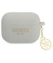 Guess case for Airpods Pro GUAPLSC4EG grey Logo 4G Charm 3666339039318