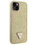 Guess case for iPhone 14 Plus 6,7&quot; GUHCP14MHDGTPD gold hardcase Rhinestone Triangle 3666339120061