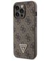 Guess case for iPhone 13 Pro 6,1&quot; GUHCP13LP4TDSCPW brown HC PU Leather Metal Logo Strass Crossbody 3666339146887