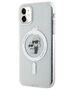 Karl Lagerfeld case for iPhone 11 KLHMN61HGKCNOT transparent HC Magsafe IML KC Glitter 3666339162672