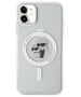 Karl Lagerfeld case for iPhone 11 KLHMN61HGKCNOT transparent HC Magsafe IML KC Glitter 3666339162672