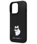 Karl Lagerfeld case for iPhone 13 Pro Max 6,7&quot; KLHCP13XSMHCNPK black HC Silicone C Metal Pin 3666339166304