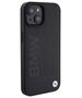 BMW case for iPhone 15 6,1&quot; BMHCP15SSLLBK black HC Leather Hot Stamp 3666339170813