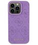 Guess case for iPhone 15 Pro 6,1&quot; GUHCP15LP4EPMU light purple HC PU Quilted 4G Classic 3666339150464