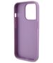 Guess case for iPhone 15 Pro 6,1&quot; GUHCP15LP4EPMU light purple HC PU Quilted 4G Classic 3666339150464