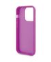 Guess case for iPhone 15 Pro 6,1&quot; GUHCP15LPMSDGSF fuschia HC PU Disco Script Metal 3666339173739