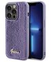 Guess case for iPhone 15 Pro 6,1&quot; GUHCP15LPSFDGSU purple HC Sequin Script Metal 3666339176242