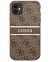 Guess case for iPhone 11 GUHCN614GDBR brown hard case 4G Stripe 3666339005498