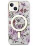 Guess case for iPhone 14 6,1&quot; GUHMP14SHCFWST transparent hardcase Magsafe IML Flower 3666339115630