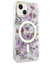 Guess case for iPhone 14 6,1&quot; GUHMP14SHCFWST transparent hardcase Magsafe IML Flower 3666339115630