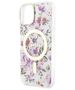 Guess case for iPhone 14 6,1&quot; GUHMP14SHCFWST transparent hardcase Magsafe IML Flower 3666339115630