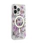 Guess case for iPhone 14 Pro Max 6,7&quot; GUHMP14XHCFWST transparent hardcase Magsafe IML Flower 3666339115661