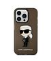 Karl Lagerfeld case for iPhone 14 Pro Max 6,7&quot; KLHCP14XHNIKTCK black hardcase Ikonik Karl Lagerfeld 3666339087074