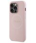 Guess case for iPhone 14 Pro 6,1&quot; GUHMP14LPSAHMCP pink Saffiano Magsafe 3666339156169