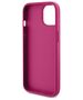 Guess case for iPhone 15 6,1&quot; GUHCP15SPS4DGPP pink HC PU 4G Metal Logo Strass 3666339150860