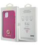 Guess case for iPhone 15 6,1&quot; GUHCP15SPS4DGPP pink HC PU 4G Metal Logo Strass 3666339150860