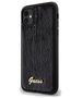 Guess case for  iPhone 11 GUHCN61PSFDGSK HC SEQUIN SCRIPT METAL BLACK 3666339172770