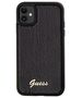 Guess case for  iPhone 11 GUHCN61PSFDGSK HC SEQUIN SCRIPT METAL BLACK 3666339172770