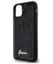 Guess case for  iPhone 11 GUHCN61PSFDGSK HC SEQUIN SCRIPT METAL BLACK 3666339172770