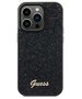 Guess case for  iPhone 13 Pro 6,1&quot; GUHCP13LPMSDGSK HC PU DISCO SCRIPT METAL BLACK 3666339173371