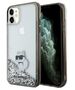 Karl Lagerfeld case fori Phone 11 KLHCN61LKCNSK HC LIQ. GLITTER C TRANSPARENT 3666339164119