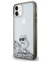 Karl Lagerfeld case fori Phone 11 KLHCN61LKCNSK HC LIQ. GLITTER C TRANSPARENT 3666339164119