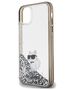 Karl Lagerfeld case fori Phone 11 KLHCN61LKCNSK HC LIQ. GLITTER C TRANSPARENT 3666339164119