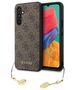 Guess case for Samsung Galaxy S23 FE GUHCS23FEGF4GBR GUESS HC PU 4G CHARM BROWN 3666339218607